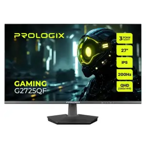 Монитор Prologix Gaming 27" G2725QF IPS Black 200Hz UA