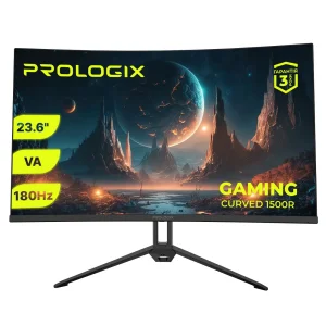 Монітор Prologix 23.6" GM2324C VA Black Curved UA