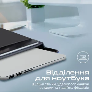 Рюкзак для ноутбука Promate EcoPack-BP Blue UA