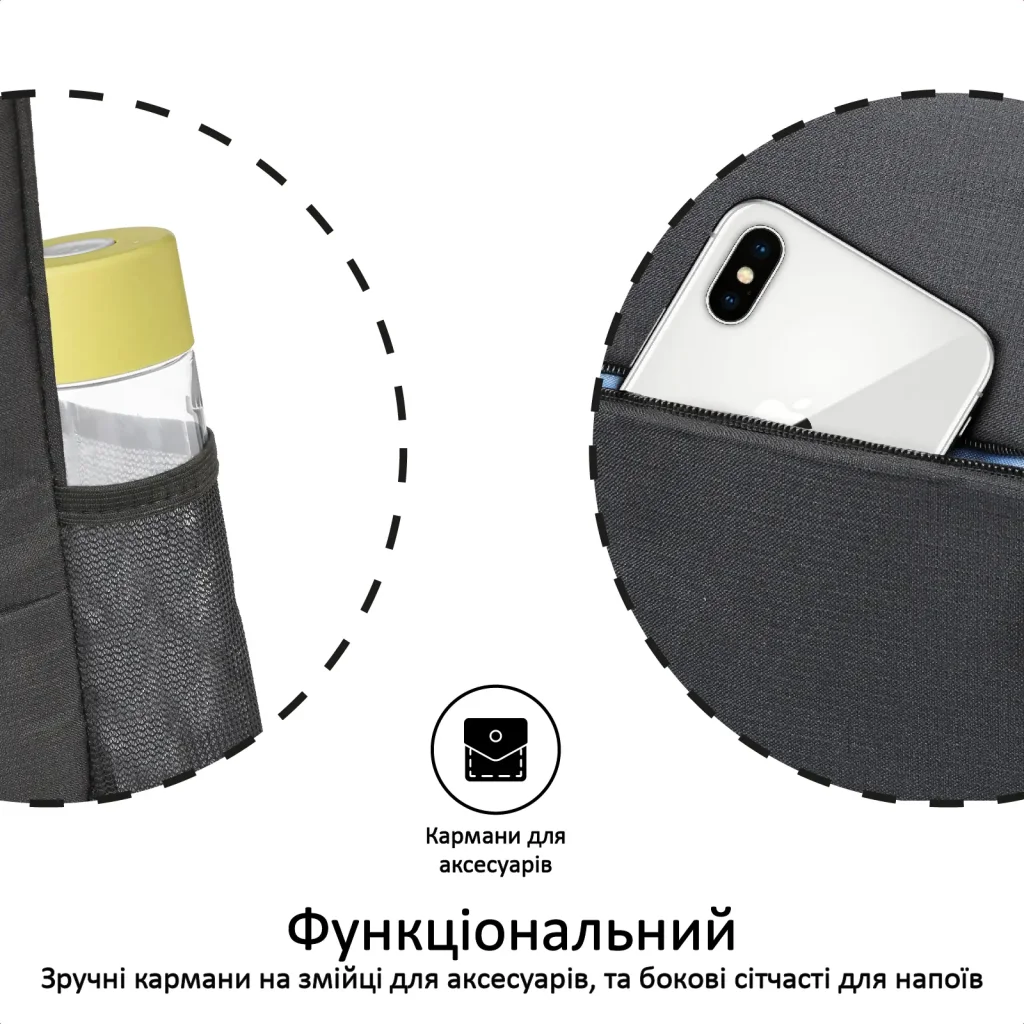 Рюкзак для ноутбука Promate Alpha-BP Black UA