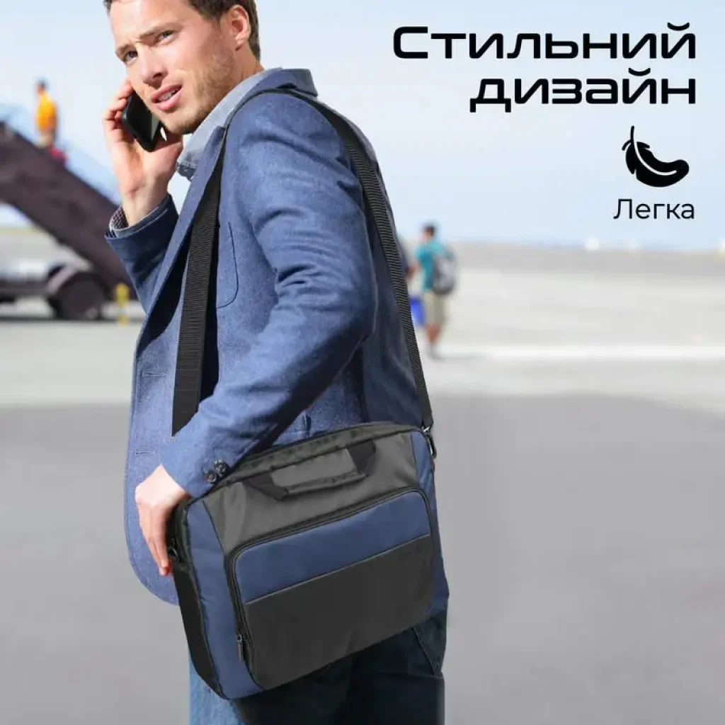 Сумка для ноутбука Promate Limber-MB Black UA