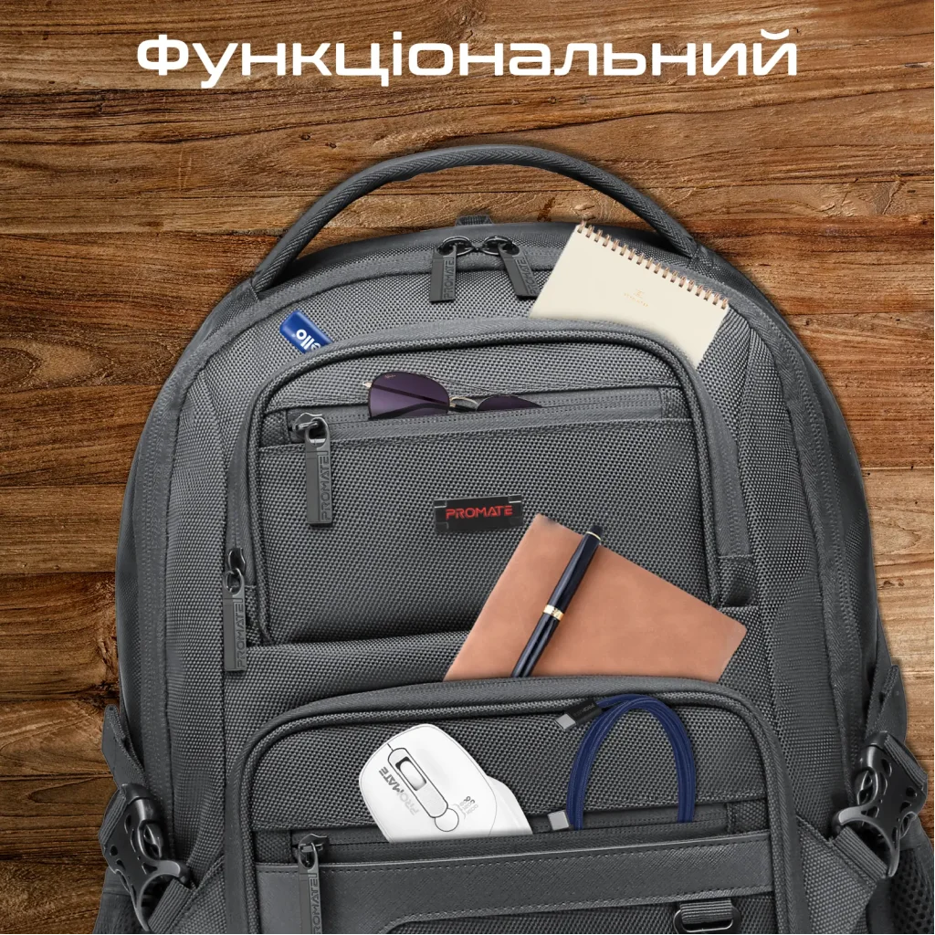 Рюкзак для ноутбука Promate Elitepack Lite 15.6