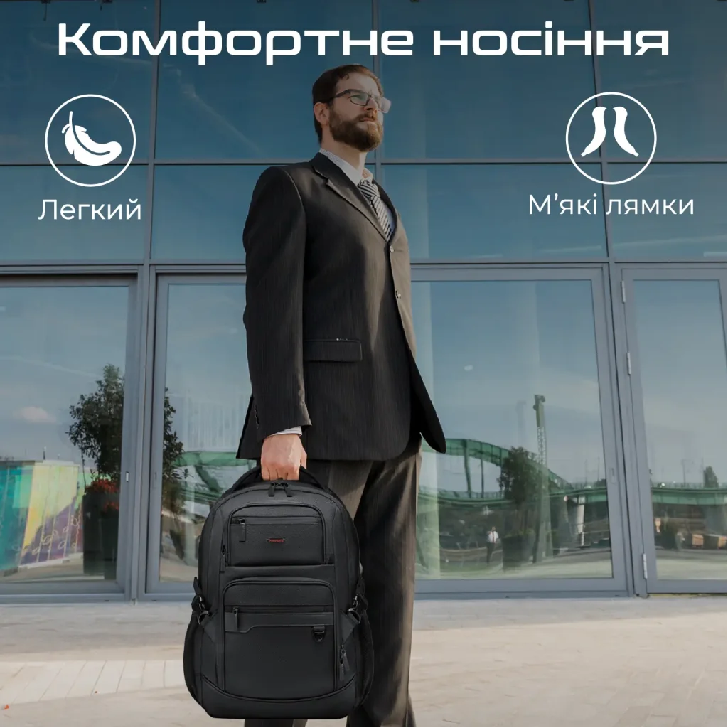 Рюкзак для ноутбука Promate Elitepack Lite 15.6