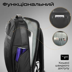 Рюкзак для ноутбука Promate Paramount BP 15.6
