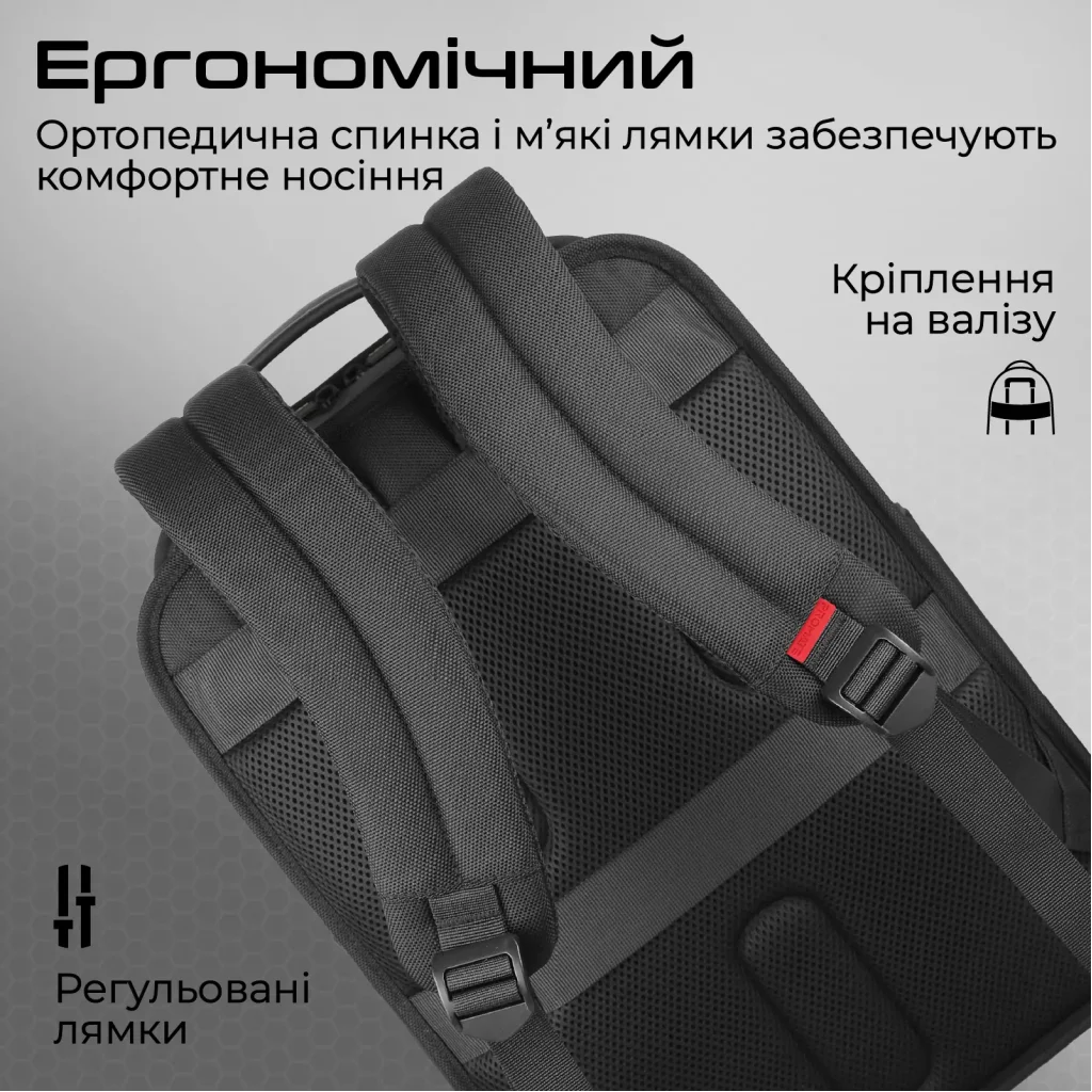 Рюкзак для ноутбука Promate Paramount BP 15.6
