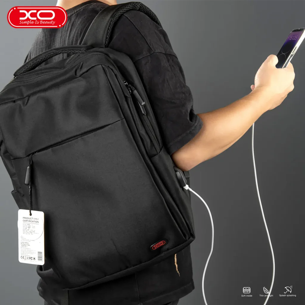 Рюкзак для ноутбука XO CB02-17 Black UA