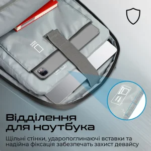 Рюкзак для ноутбука Promate Satchel BP 15.6