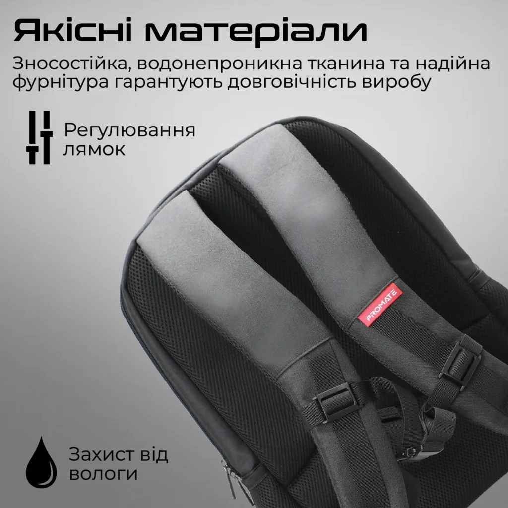 Рюкзак для ноутбука Promate Satchel BP 15.6