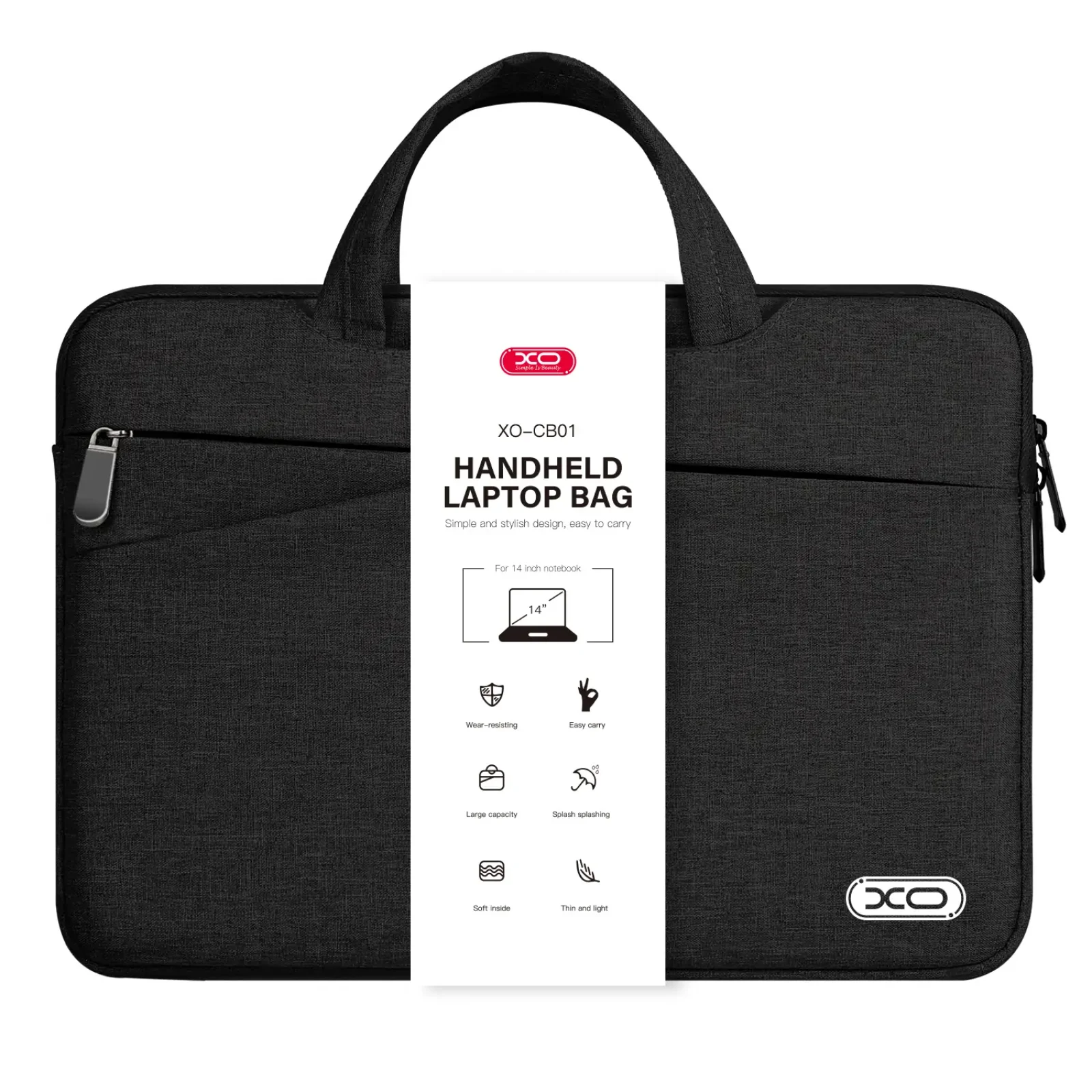 Сумка для ноутбука XO CB01-14 Black UA