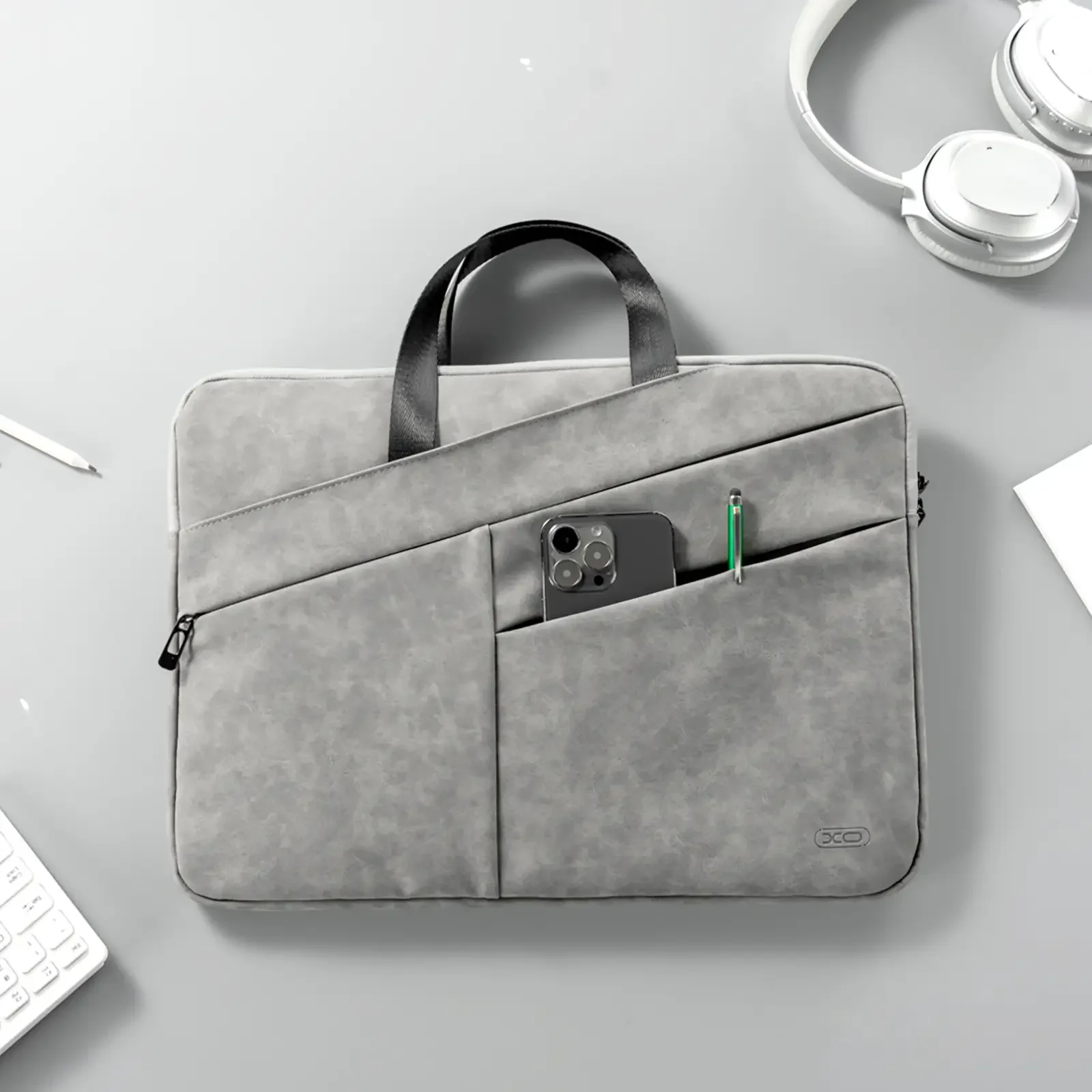 Сумка для ноутбука XO CB05-15 Grey UA