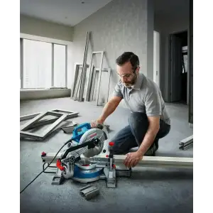 Пила торцовочная Bosch GCM 216, 1300Вт, 216мм, 24мм, 10.1кг, 0.601.B33.000 UA