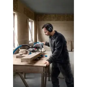 Пила торцовочная Bosch GCM 216, 1300Вт, 216мм, 24мм, 10.1кг, 0.601.B33.000 UA