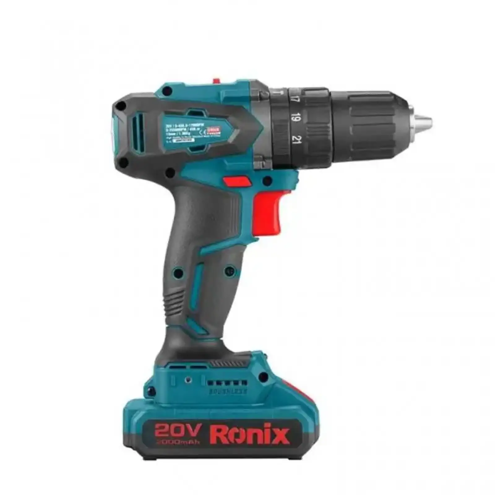 Дрель-шуруповерт ударная аккумуляторная Ronix 8900K UA