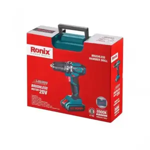 Дрель-шуруповерт ударная аккумуляторная Ronix 8900K UA