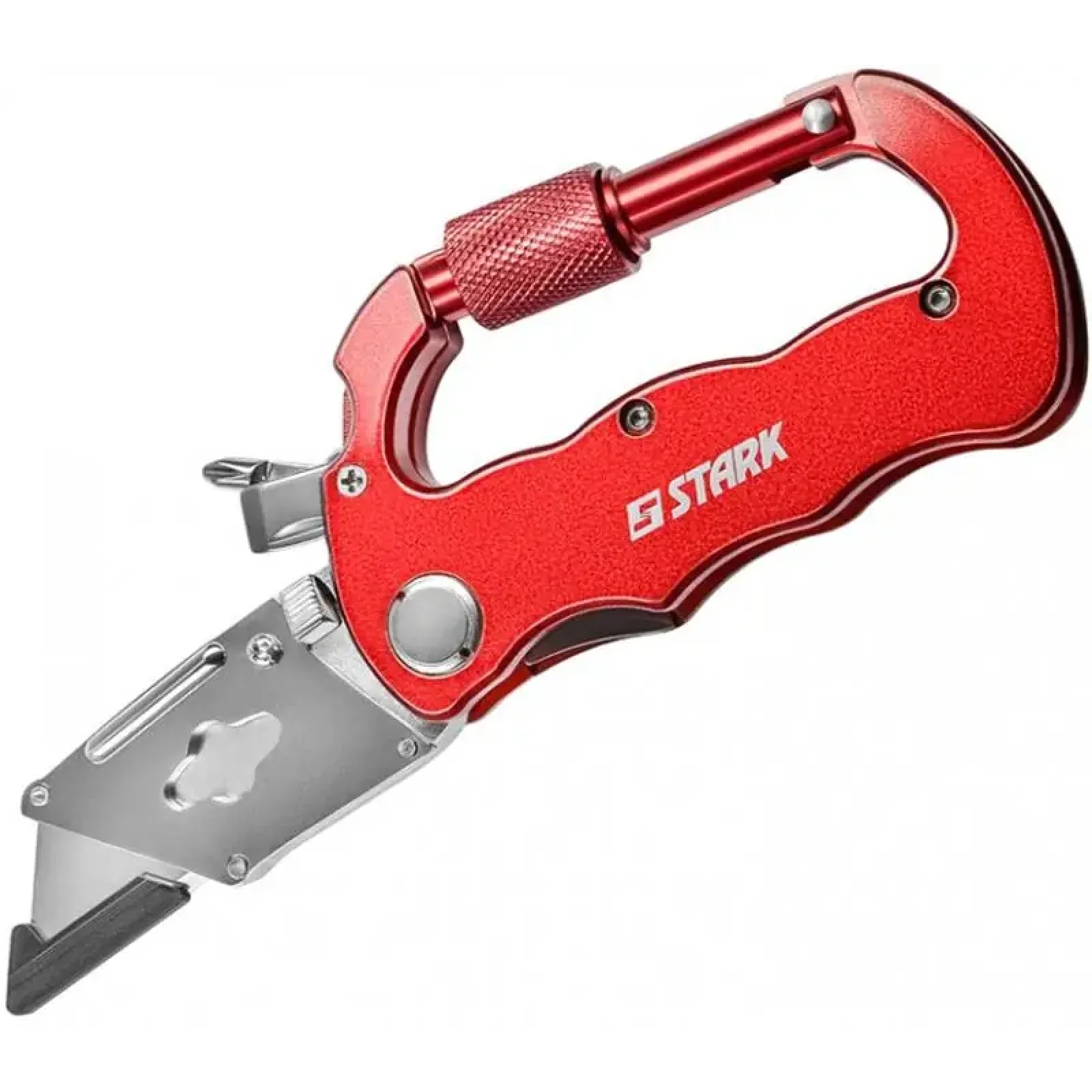 Нож Stark трапециевидный с карабином (506100840) UA