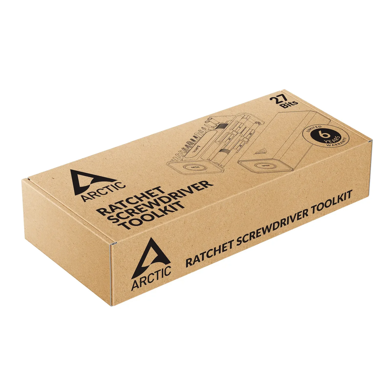 Набор отверток Arctic Ratchet Screwdriver Toolkit (AETLS00002A) UA