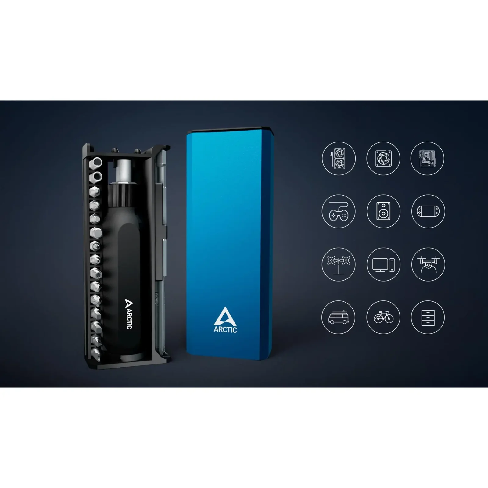 Набор отверток Arctic Ratchet Screwdriver Toolkit (AETLS00002A) UA