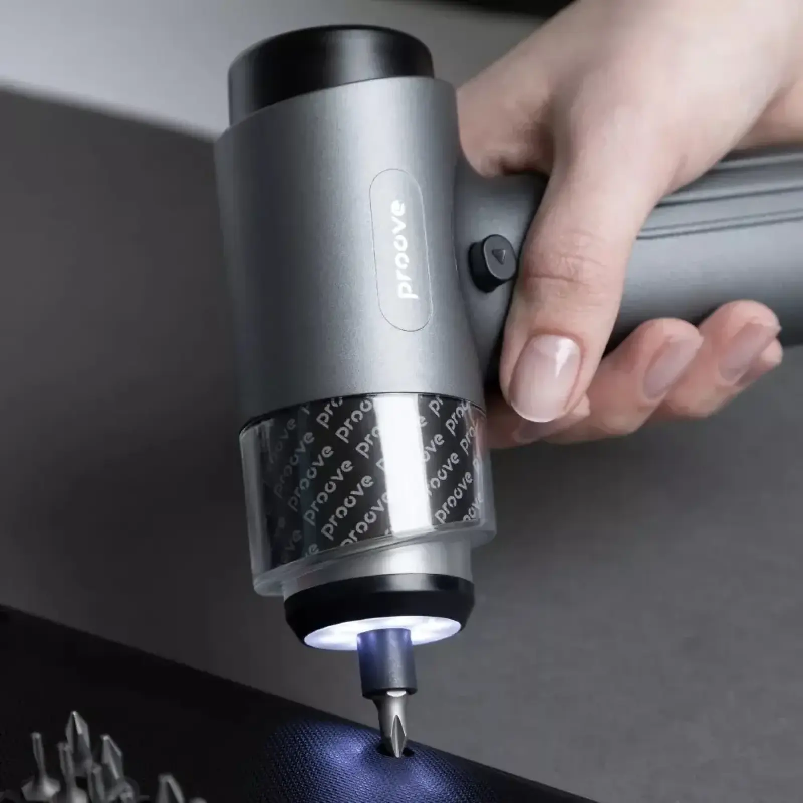 Набір електричних викруток Proove Driller 36in1 Gray (MTSD35000003) UA