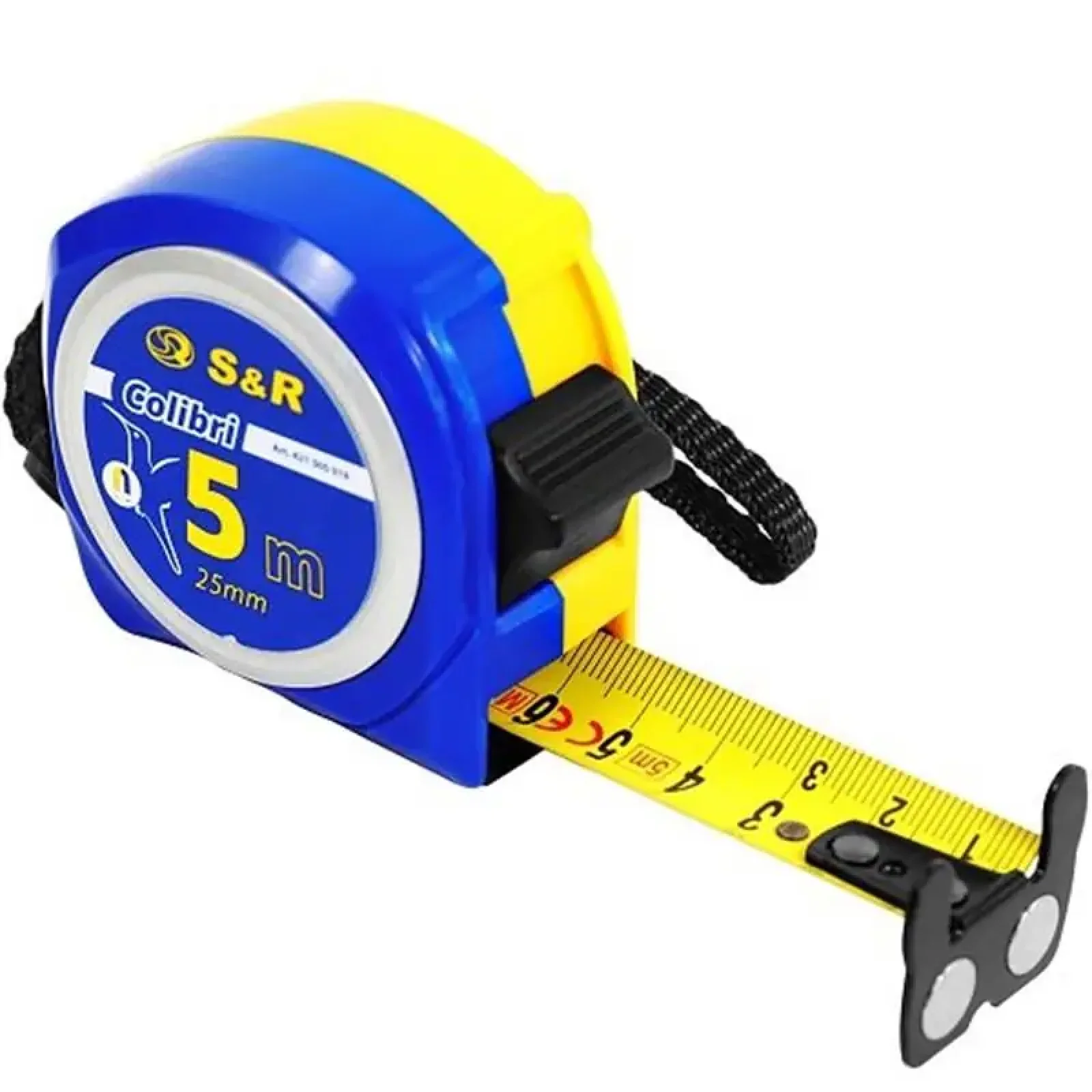 Рулетка S&R Colibri 5x19 мм (421505019) UA