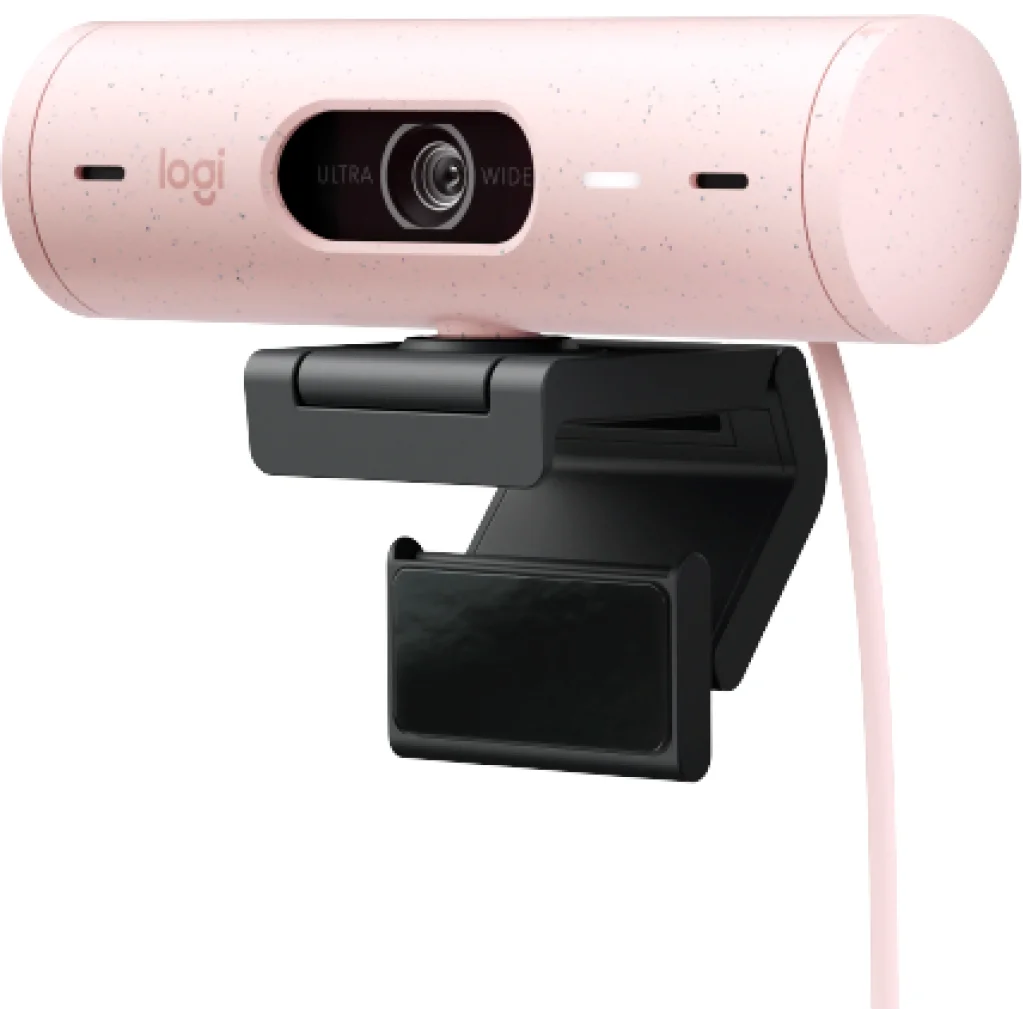 Веб-камера Logitech Brio 500 Rose (960-001421) UA