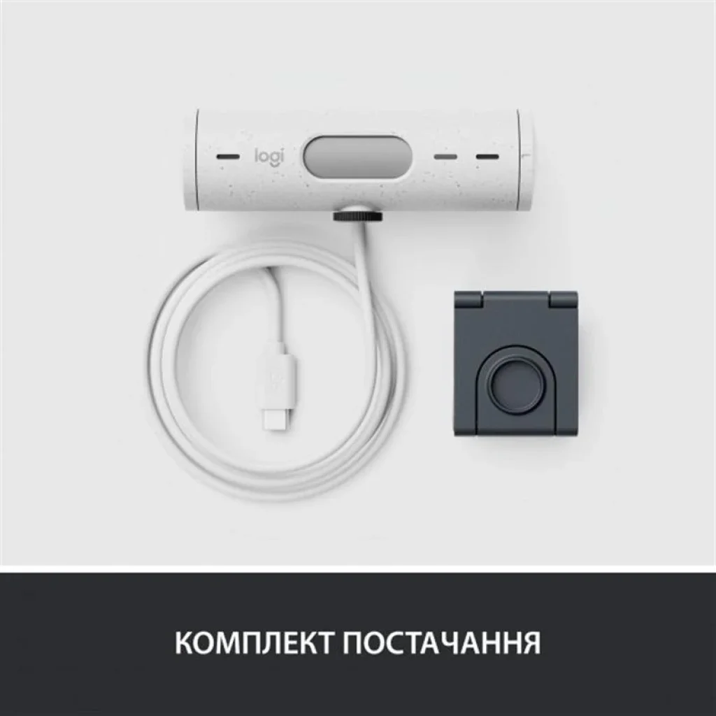 Веб-камера Logitech Brio 500 White (960-001428) UA