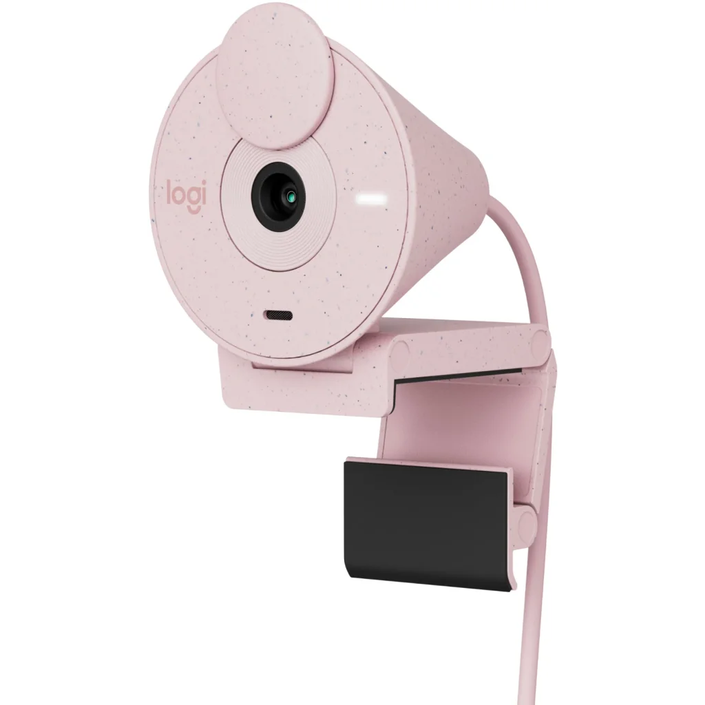 Веб-камера Logitech Brio 300 Rose (960-001448) UA
