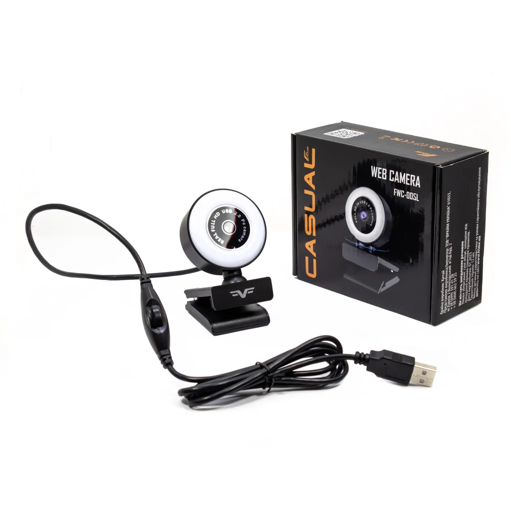 Веб-камера Frime FWC-005L FHD Black UA