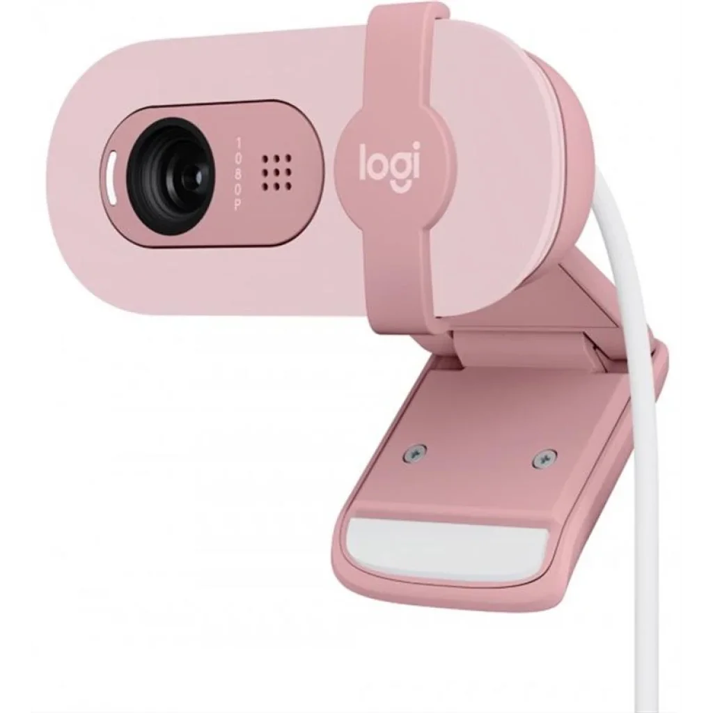 Веб-камера Logitech Brio 100 Rose (960-001623) UA