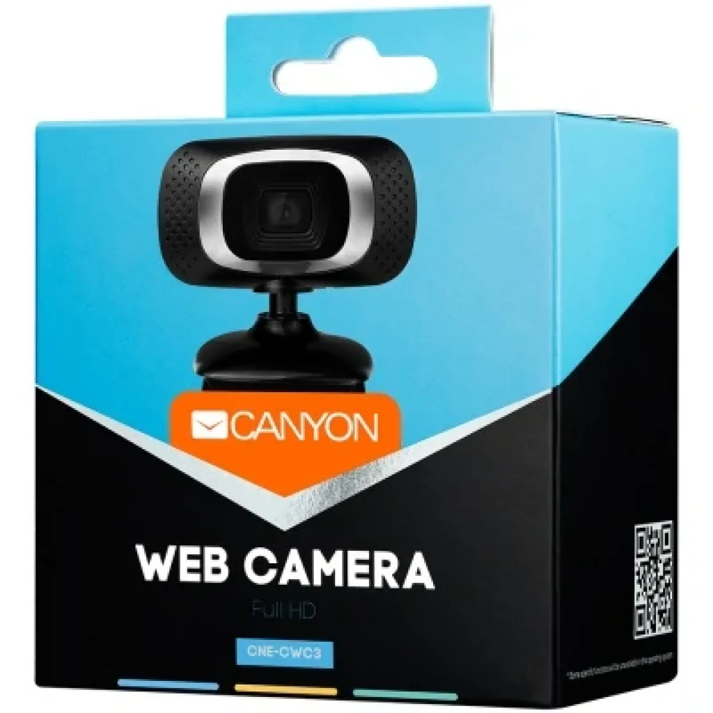 Веб-камера Canyon CNE-CWC3N Black UA
