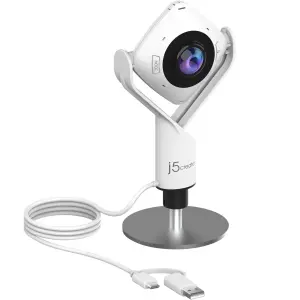 Веб-камера J5create JVCU360-N White UA