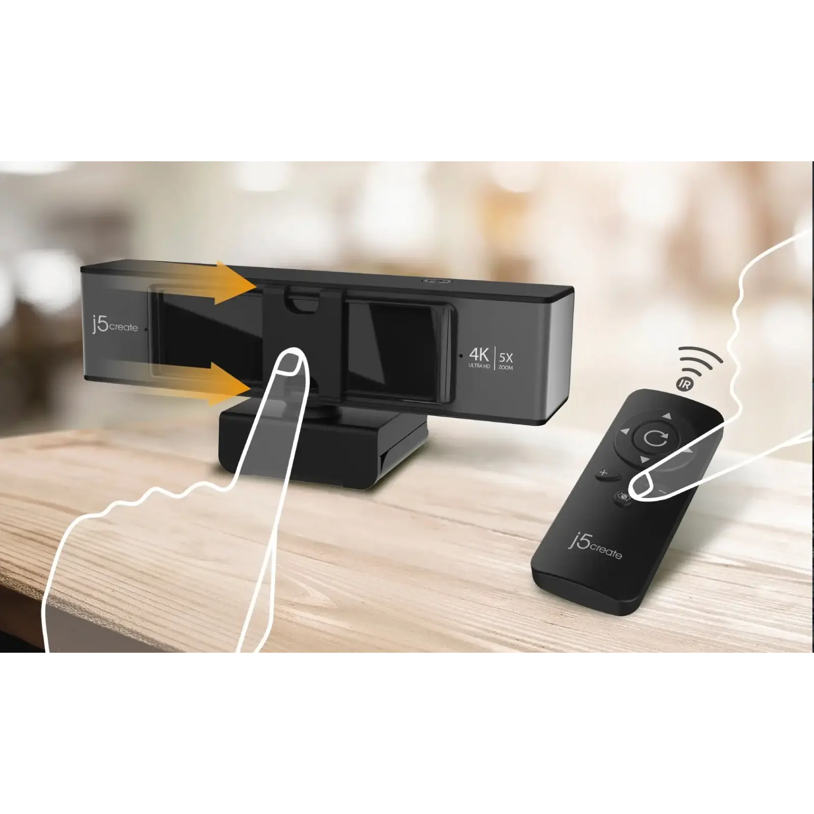 Веб-камера J5create JVCU435-N Black UA