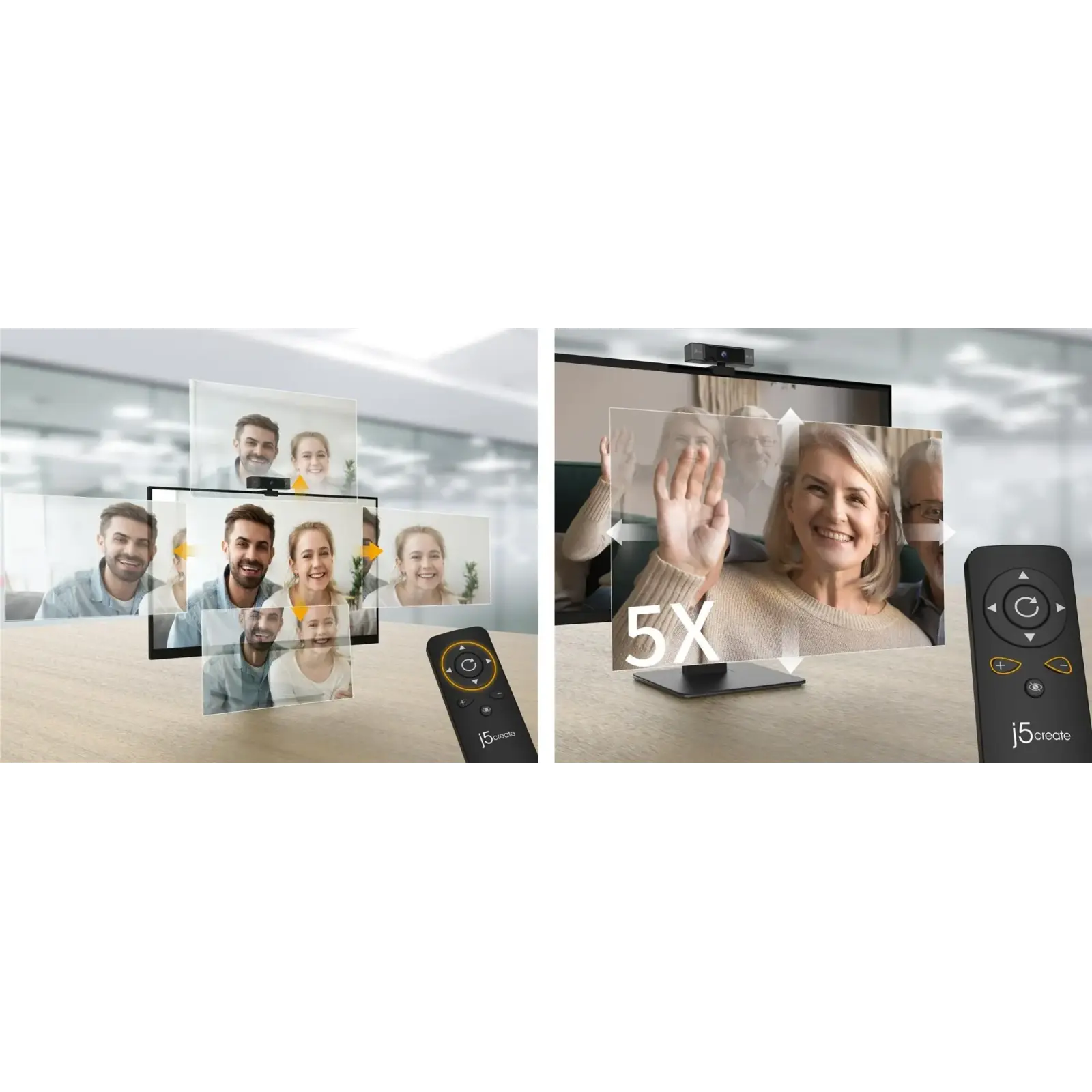 Веб-камера J5create JVCU435-N Black UA