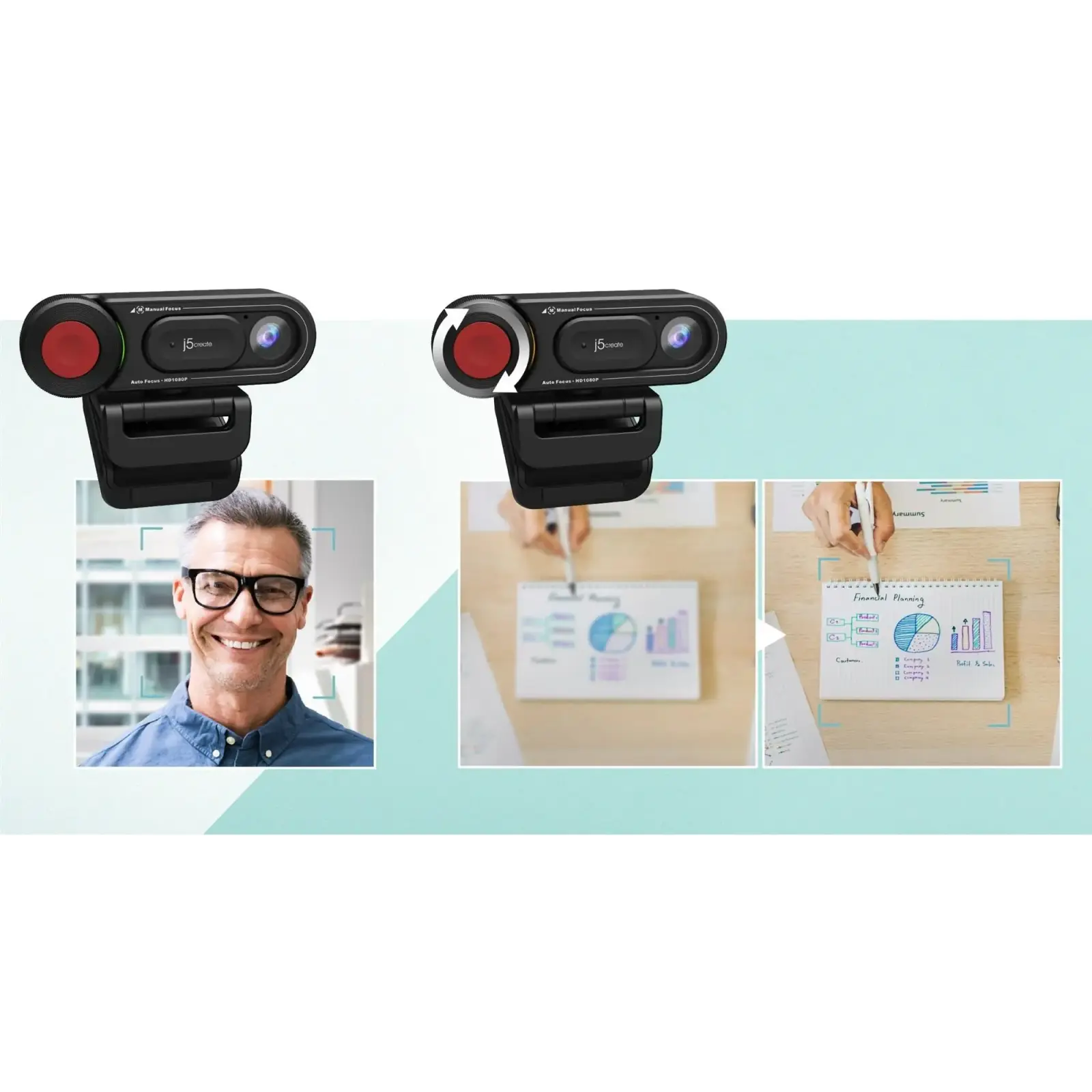 Веб-камера J5create JVU250-N Black UA