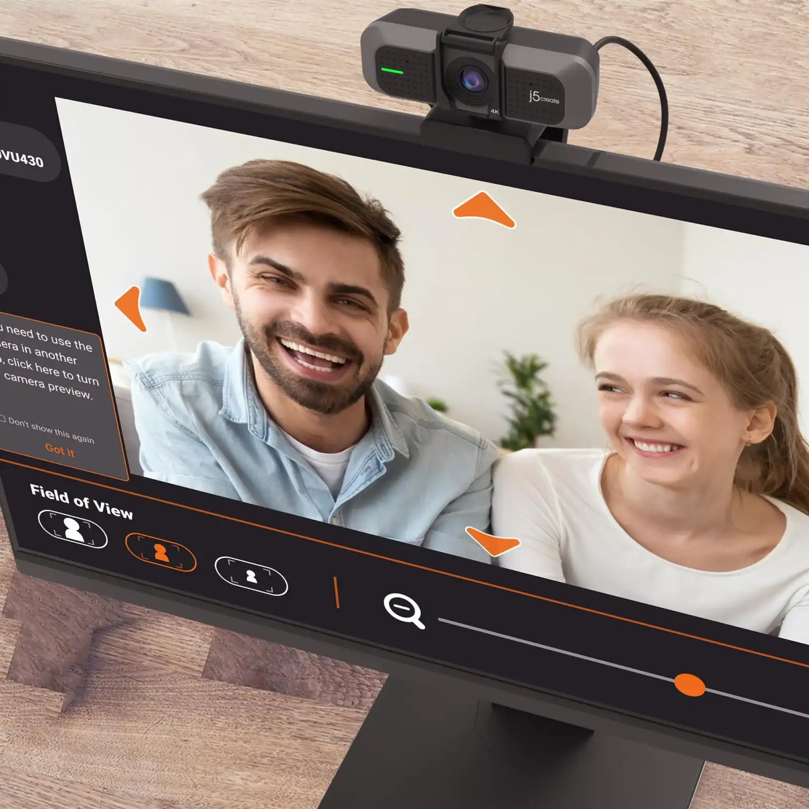 Веб-камера J5create JVU430-N Black UA