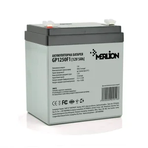 Акумуляторна батарея Merlion 12V 5AH (GP1250F1/02019) AGM UA