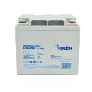 Акумуляторна батарея Merlion 12V 40AH (GL12400M6/00752) GEL UA