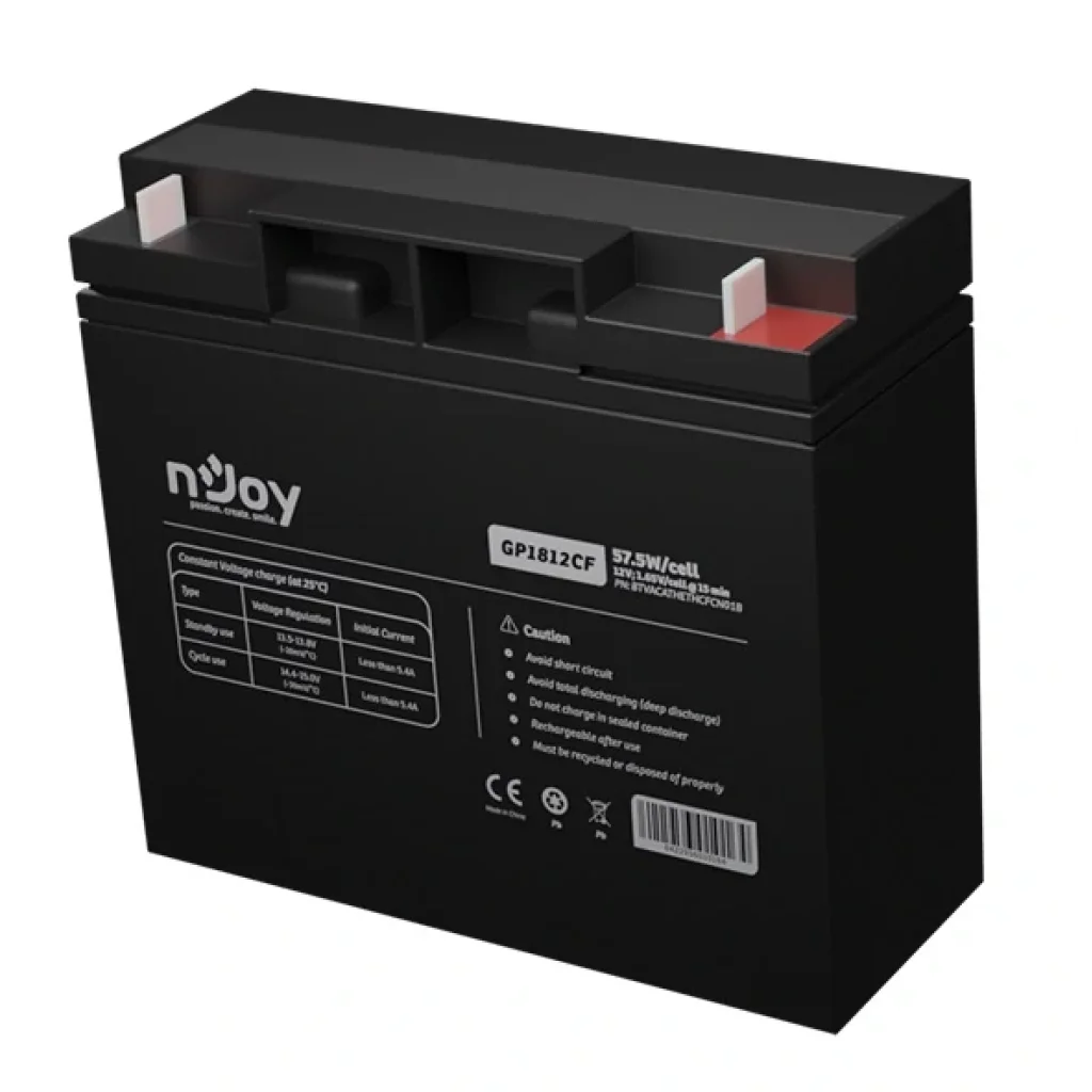 Акумуляторна батарея Njoy GP1812CF 12V 18AH (BTVACATHETHCFCN01B) AGM UA