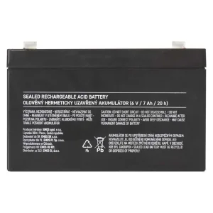 Акумуляторна батарея Emos B9659 (6V 7AH FAST.4.7 MM) UA