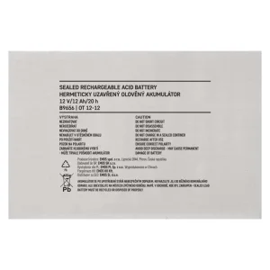 Акумуляторна батарея Emos B9656 (12V 12AH FAST.6.3 MM) UA