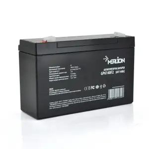 Аккумуляторная батарея Merlion 6V 14AH (GP6140F2/15750) AGM UA