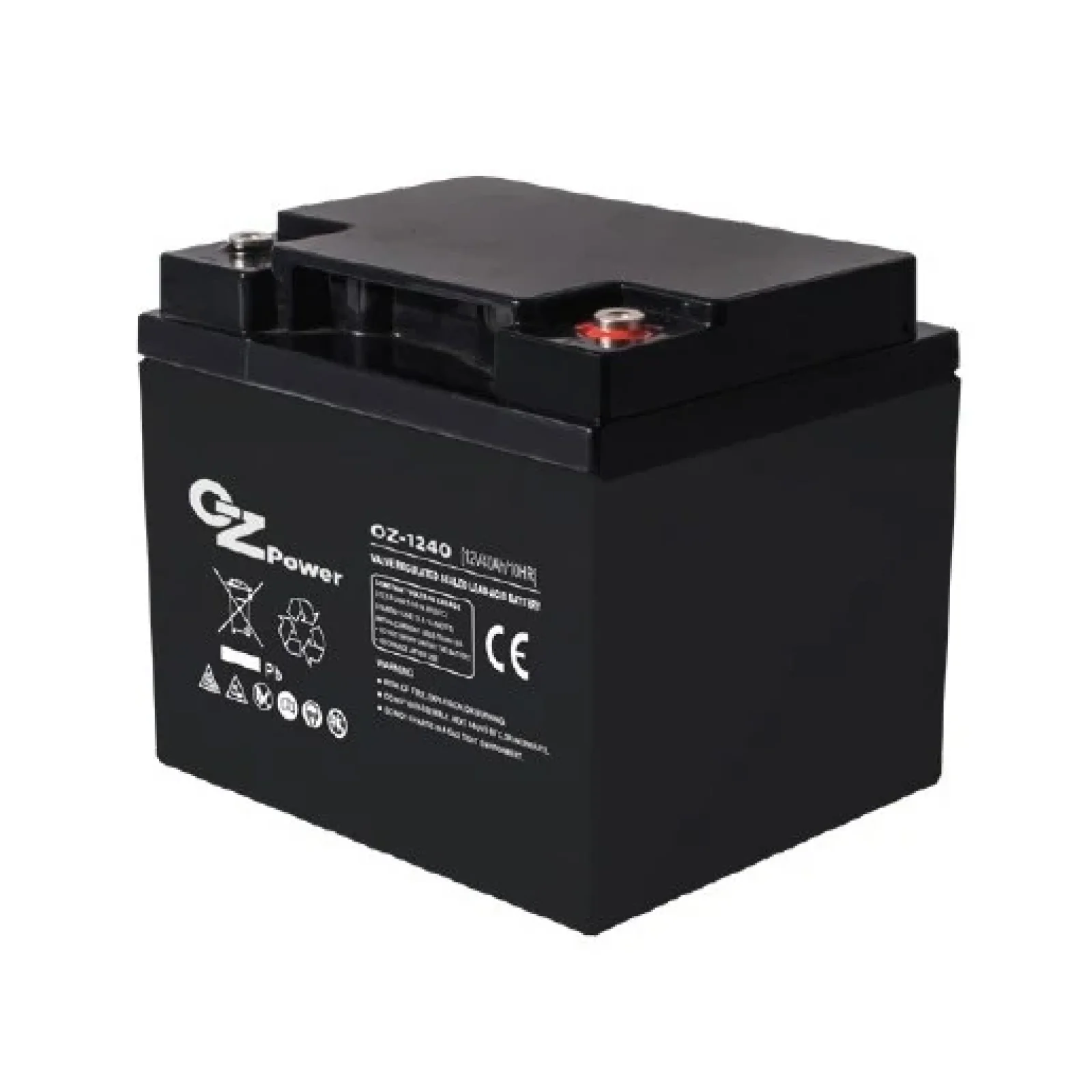 Акумуляторна батарея OZ Power OZ12V040 12V 40AH AGM UA