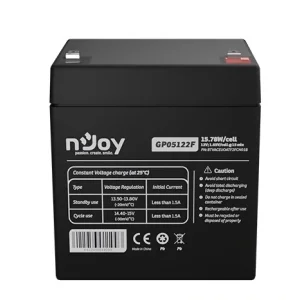 Акумуляторна батарея Njoy GP05122F 12V 5AH (BTVACEUOATF2FCN01B) AGM UA