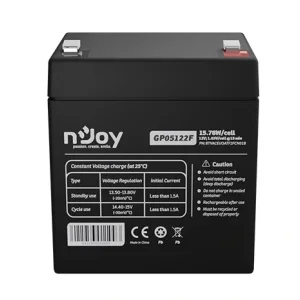 Акумуляторна батарея Njoy GP05122F 12V 5AH (BTVACEUOATF2FCN01B) AGM UA
