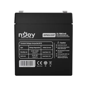 Акумуляторна батарея Njoy GP05122F 12V 5AH (BTVACEUOATF2FCN01B) AGM UA