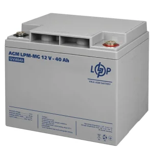 Акумуляторна батарея LogicPower 12V 40AH (LPM-MG 12 - 40 AH) AGM мультигель, LP3874 UA