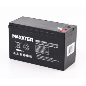 Акумуляторна батарея Maxxter 12V 9AH (MBAT-12V9AH) AGM UA