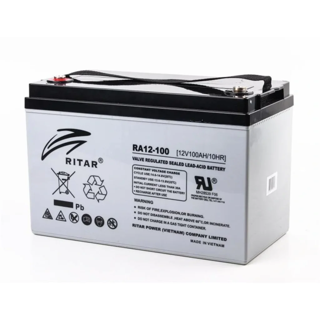 Акумуляторна батарея Ritar 12V 100AH (RA12-100) AGM UA