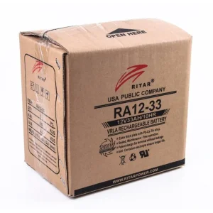 Акумуляторна батарея Ritar 12V 33AH (RA12-33) AGM