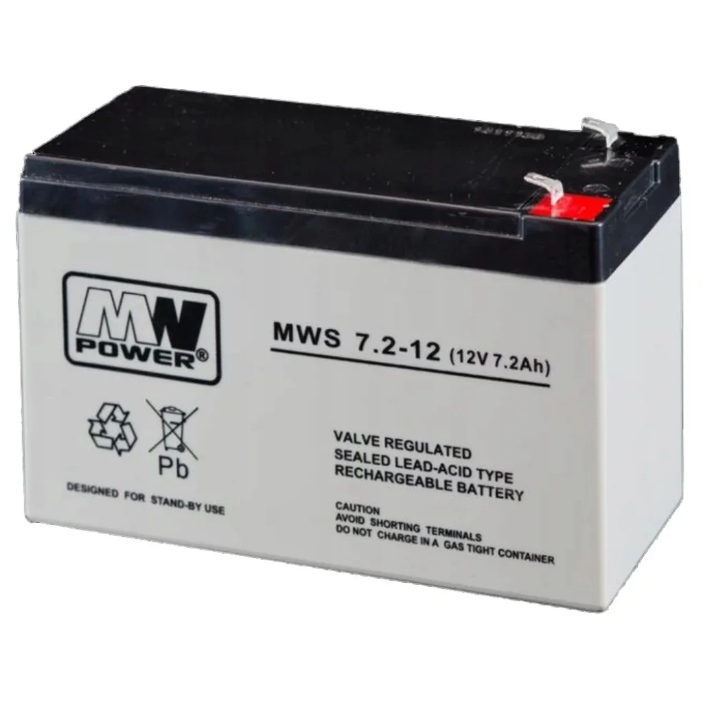 Аккумуляторная батарея MW Power MWS 7.2-12 (12V 7.2Ah) AGM UA