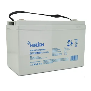Акумуляторна батарея Merlion 12V 100AH (GL121000M8/01303) GEL UA